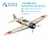Quinta Studio QD48493 A6M2 Zero Nakajima Production 3D-Printed coloured Interior on decal paper (Eduard) 1/48